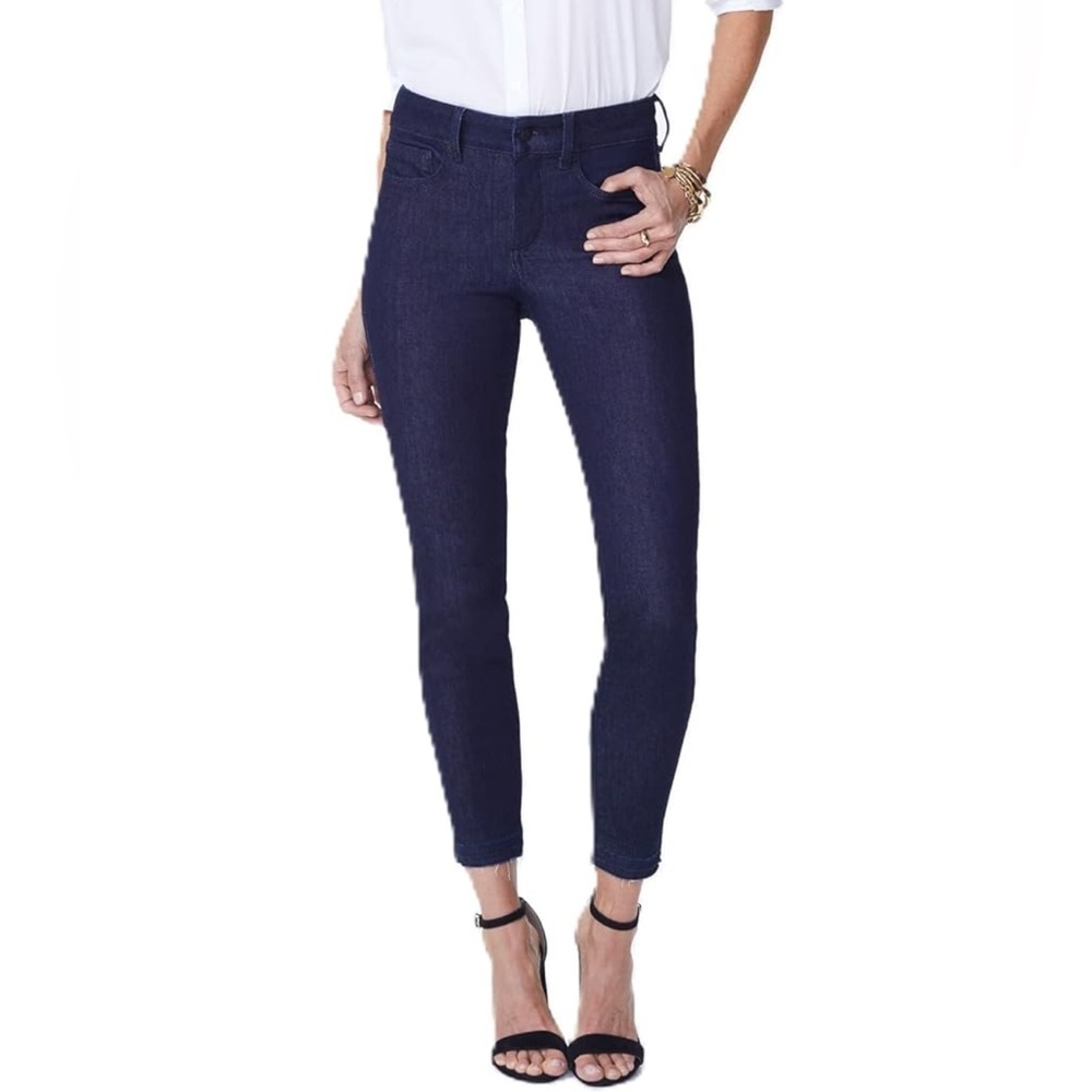 NYDJ Alina Legging Skinny Jeans Dark Wash Size 10